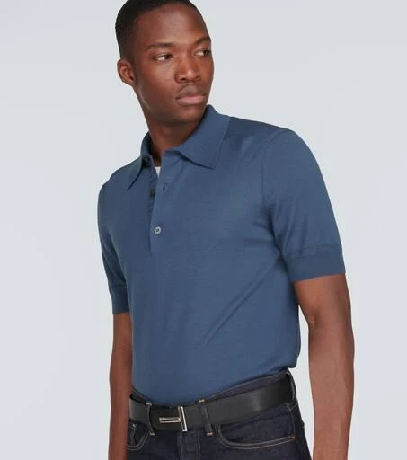 Tom Ford Cashmere and silk polo shirt 5
