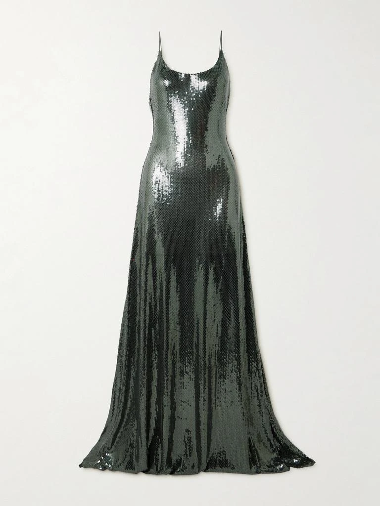 Shop One-Shoulder Long-Sleeve Twist Slit Satin Crepe Gown on Sale at  BeyondStyle  Get 82% Off One-Shoulder Long-Sleeve Twist Slit Satin Crepe  Gown with Limited-Time Flash Deals, Exclusive Discounts, and Special Offers.