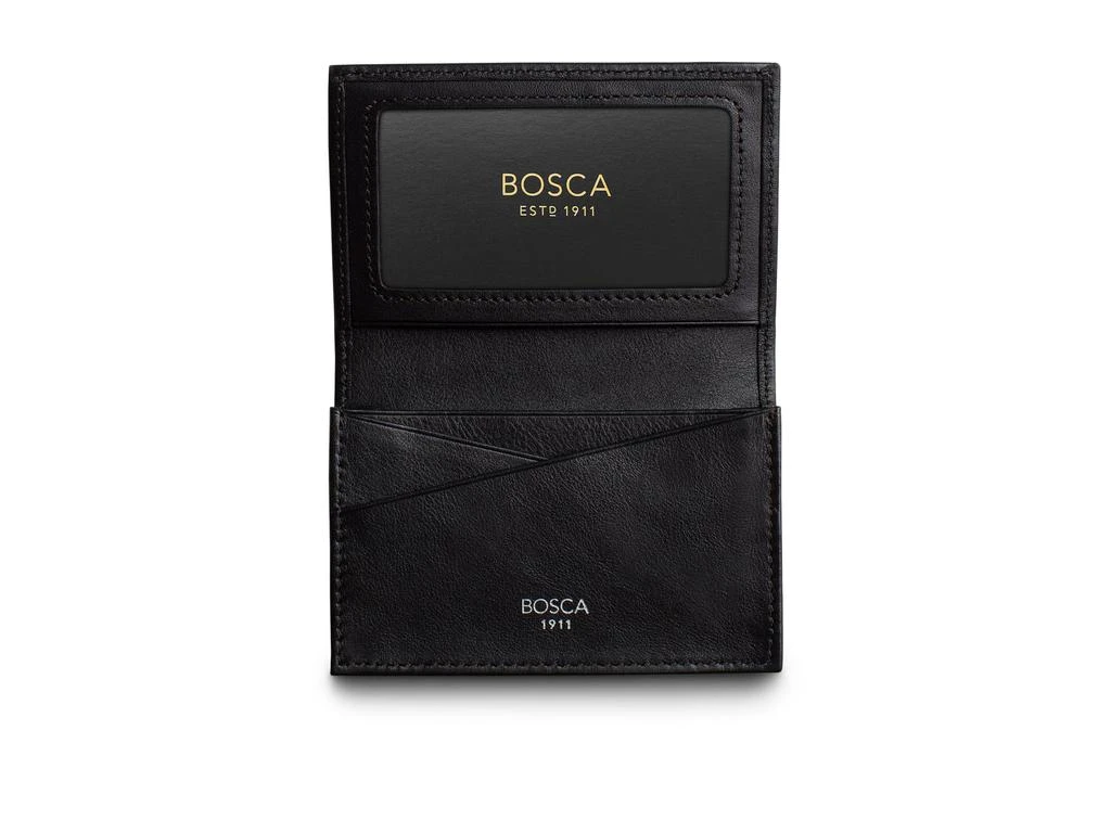 Bosca Nappa Vitello Collection - Gusseted Card Case 2