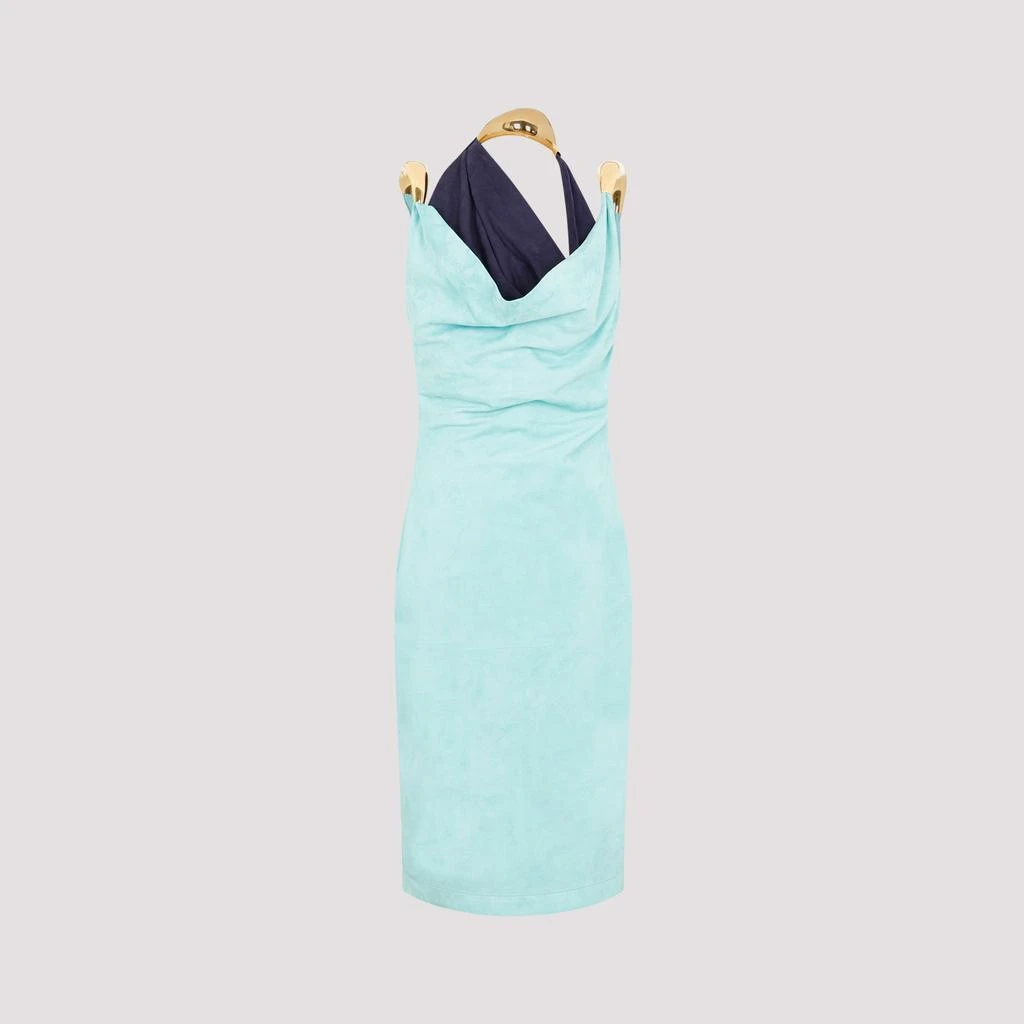 Shop BOTTEGA VENETA FLUID SUEDE MIDI DRESS WITH METAL DETAIL on Sale at  BeyondStyle  Get 53% Off BOTTEGA VENETA FLUID SUEDE MIDI DRESS WITH METAL  DETAIL with Limited-Time Flash Deals, Exclusive