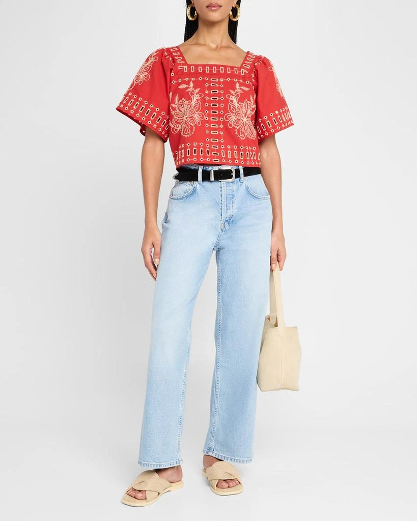 Rails Del Mar Wide-Leg Jeans 2