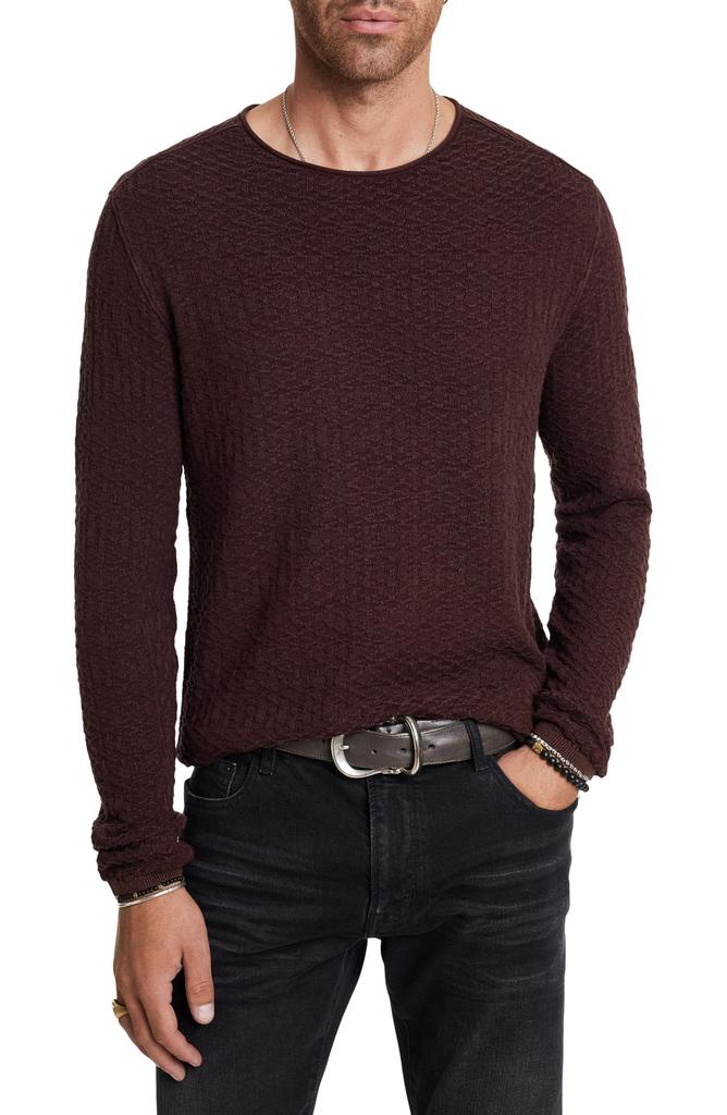 John Varvatos Riley Textured Sweater
