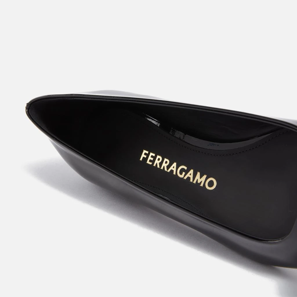Salvatore Ferragamo Ferregamo Women's Anz 1 Patent Leather Ballet Flats 4
