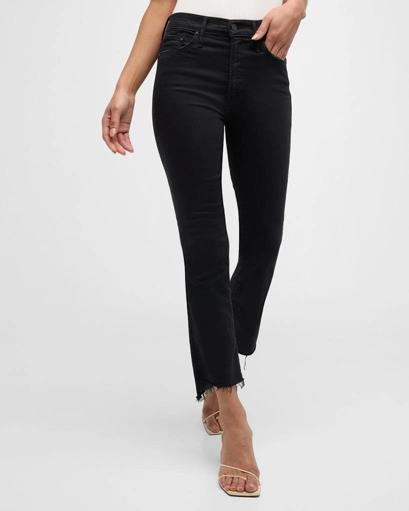 MOTHER The Insider Crop Step Fray Jeans 6