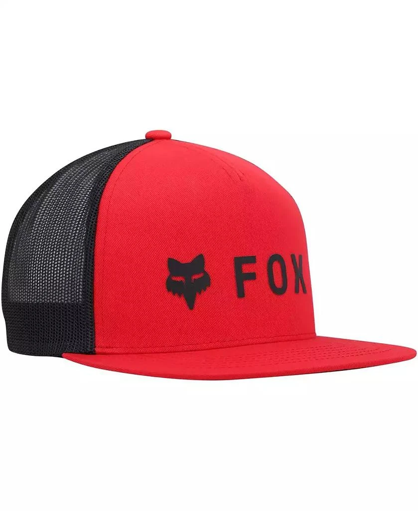 Fox Men's Red Absolute Mesh Snapback Hat 3