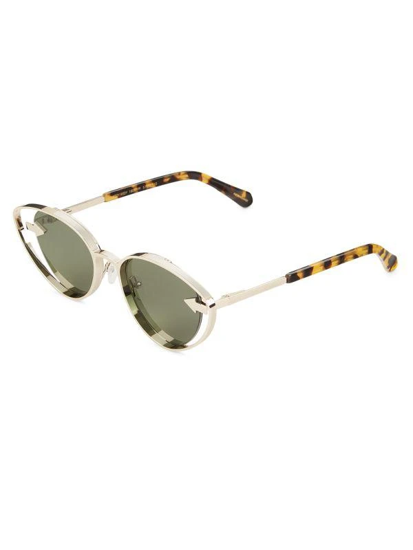 Karen Walker Kissy Kissy 51MM Cat Eye Sunglasses 2