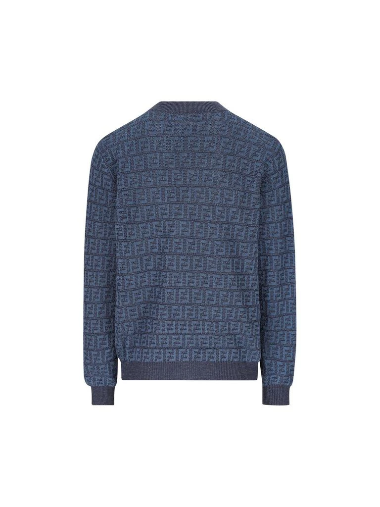 Fendi Fendi FF Motif Regular Fit Cardigan 2