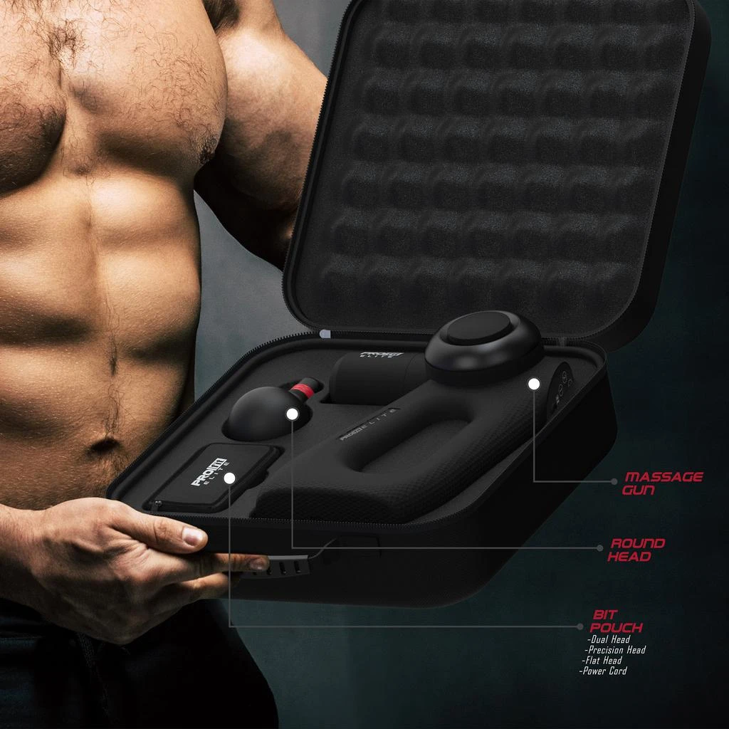 Tzumi PROfit Elite Percussion Muscle Massager 2