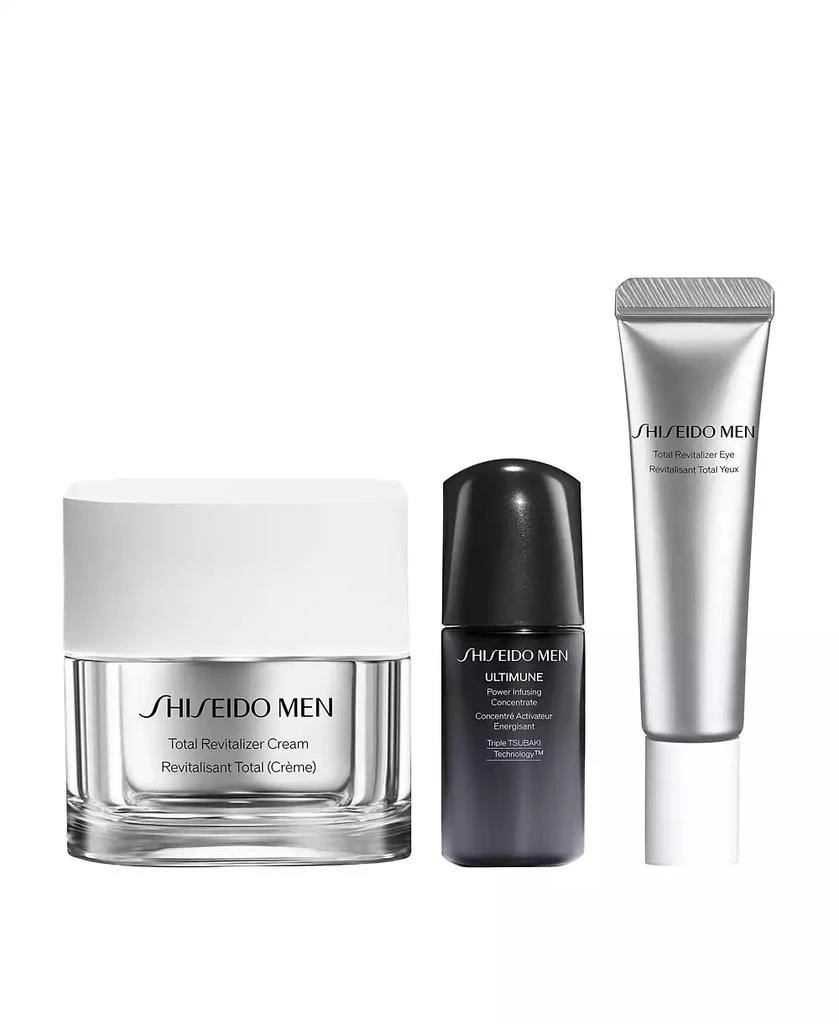 Shiseido 3-Pc. Men's Total Revitalizer Face & Eye Cream Set 4