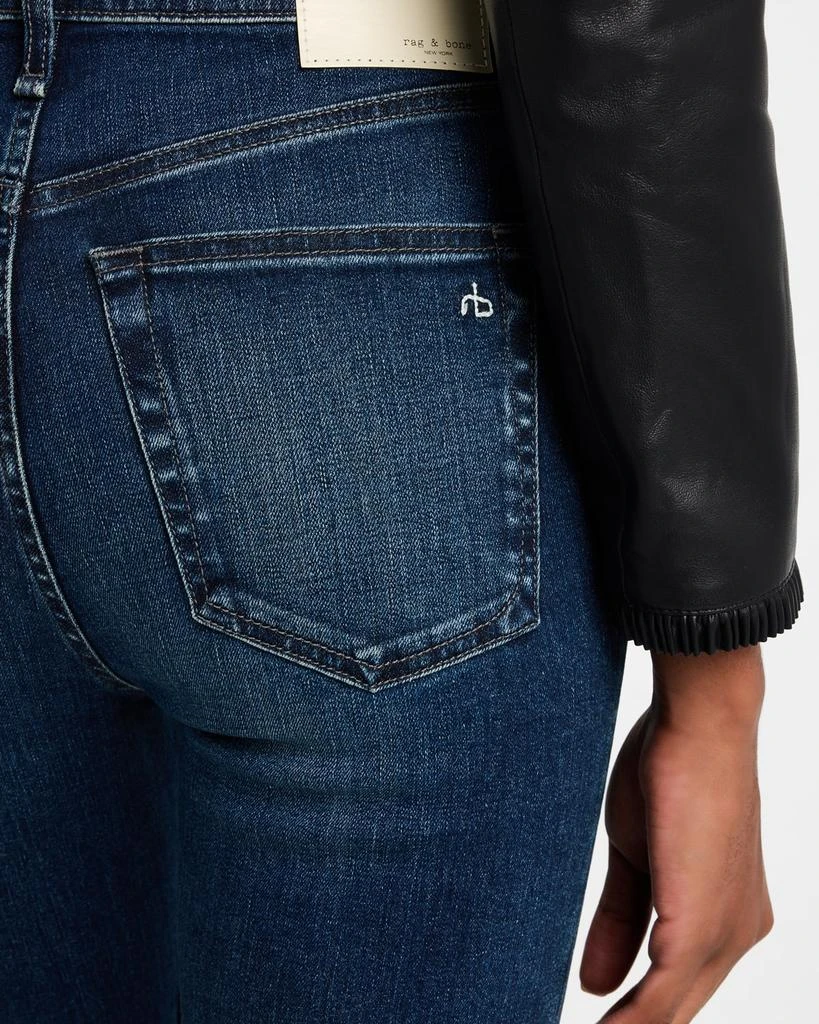 Rag & Bone Flexi Wren High-Rise Slim Straight Jeans 5