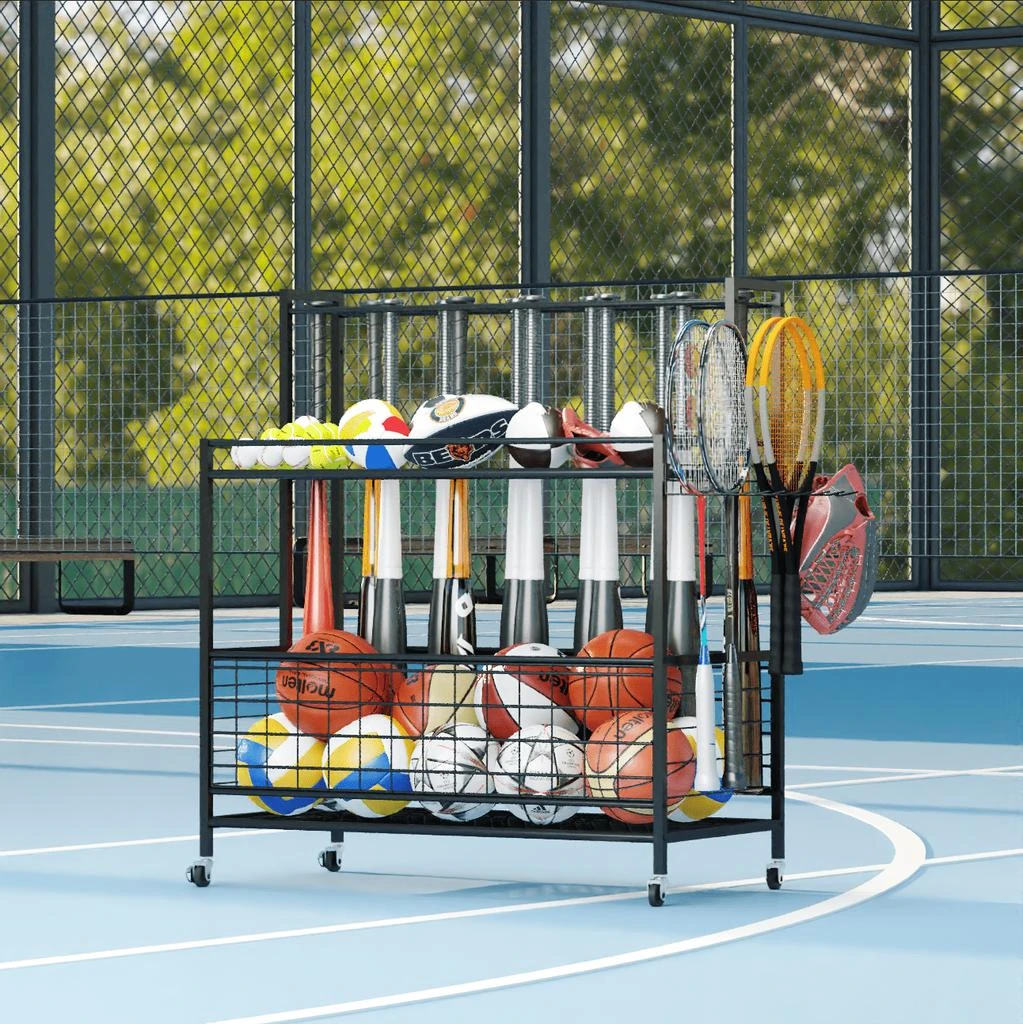 Simplie Fun Sports Equipment Organizer 2