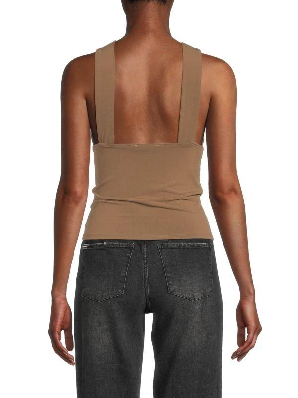 WeWoreWhat Rose Halter Top 2
