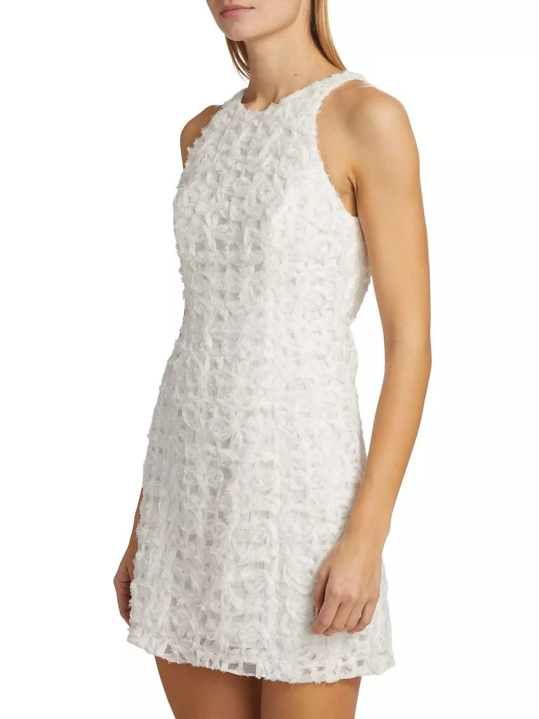 Aje Quintette Textured Minidress 4