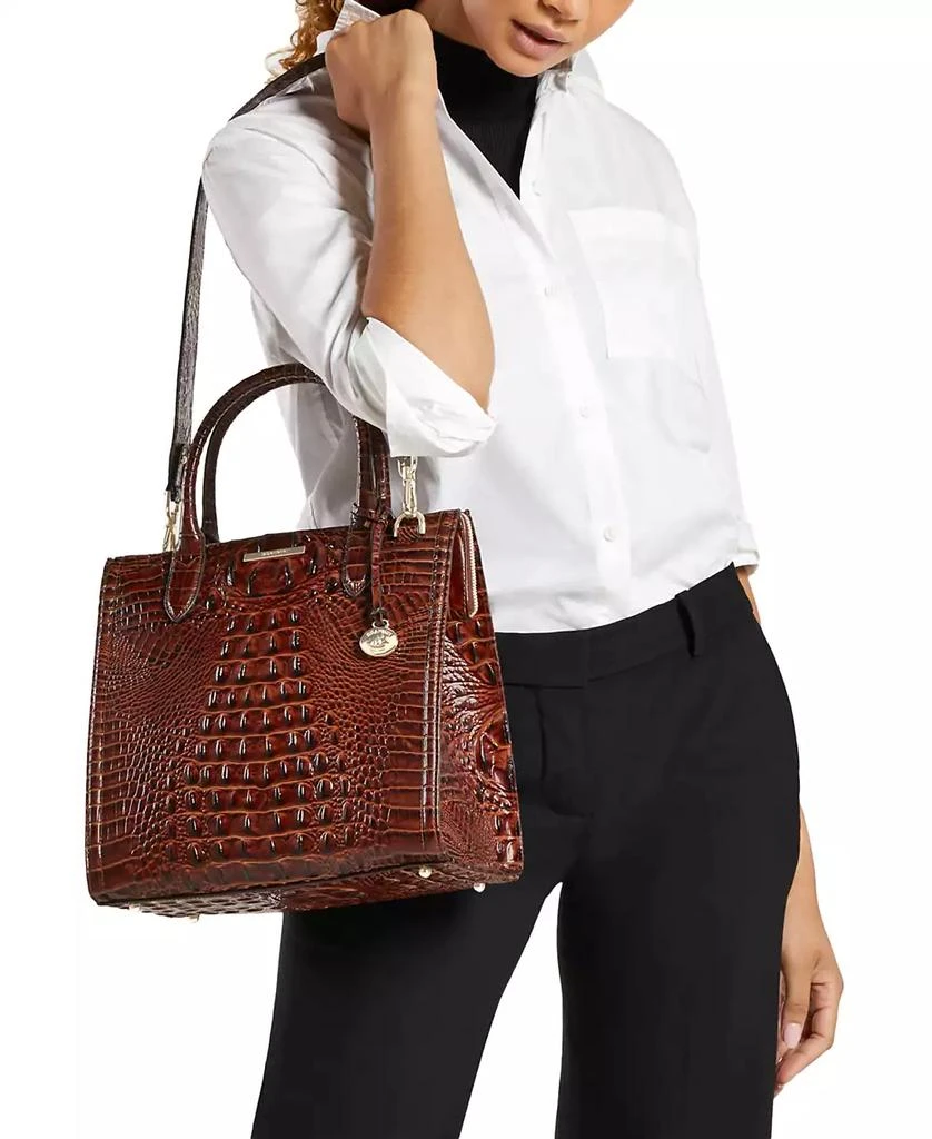 Brahmin Caroline Small Leather Satchel 6