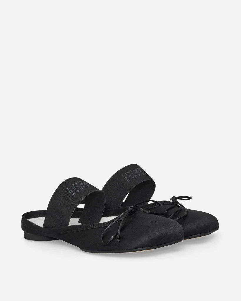 MM6 Women's Ballet Mules Black 3