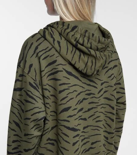 Velvet Roseanne printed cotton hoodie 5