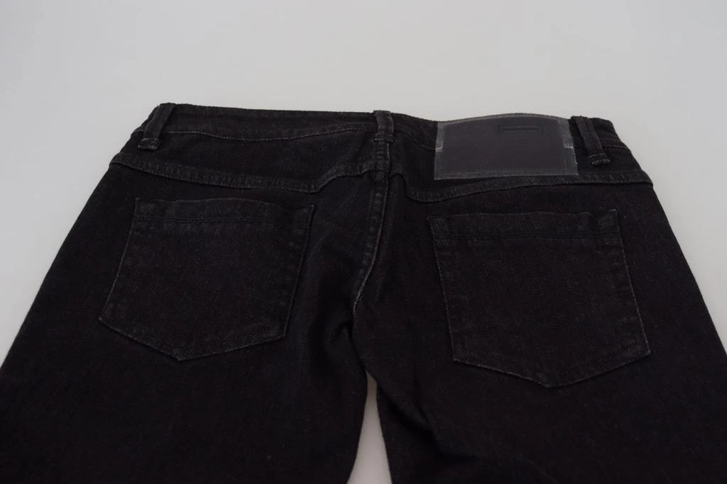 Acht Acht Black Low Waist Slim Fit Cotton Denim Jeans 6