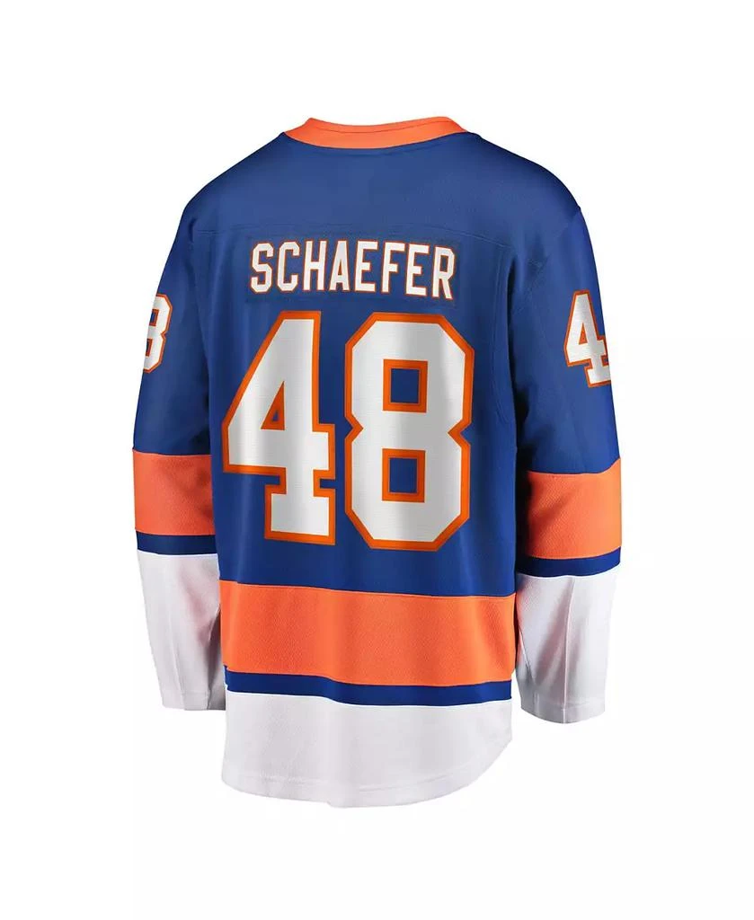 Fanatics Men
s Matthew Schaefer Royal New York Islanders Home Breakaway Player Jerseys 3
