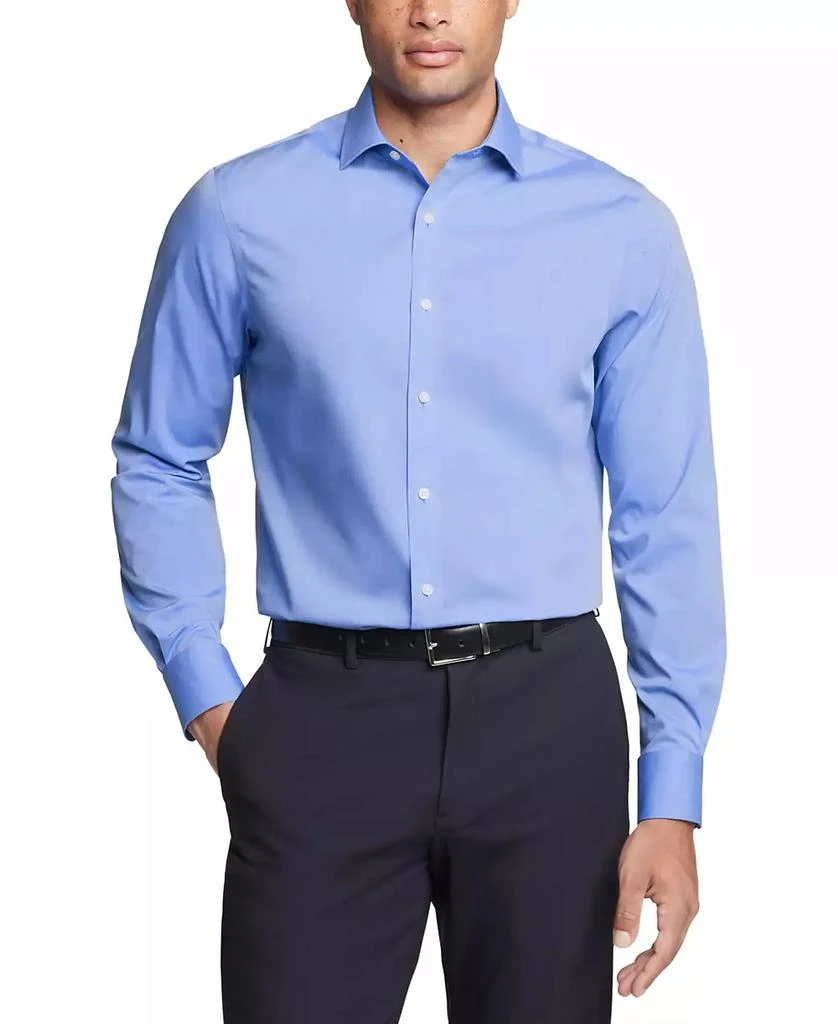 Tommy Hilfiger Men's TH Flex Essentials Wrinkle Free Stretch Dress Shirt, Regular & Slim Fit new arrivals
