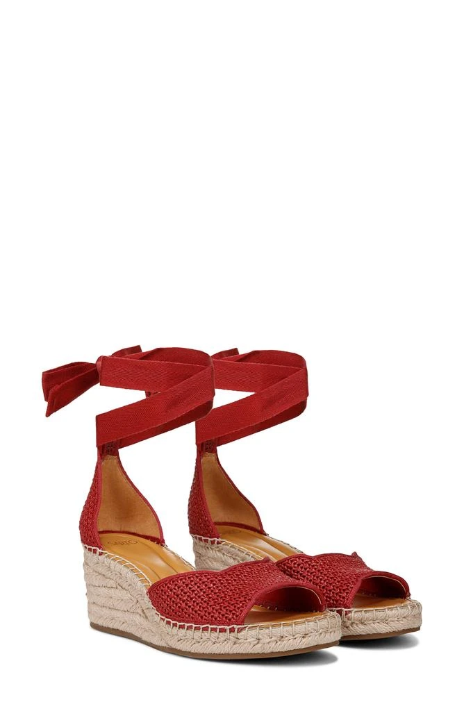 SARTO by Franco Sarto Casey Ankle Wrap Espadrille Platform Wedge Sandal 8