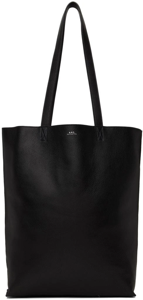 A.P.C. Black Maiko Shopping Tote 1
