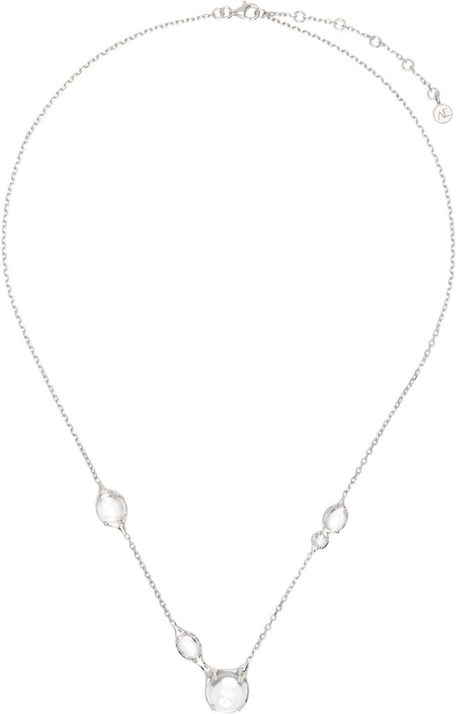 Alan Crocetti Silver Droplet Necklace