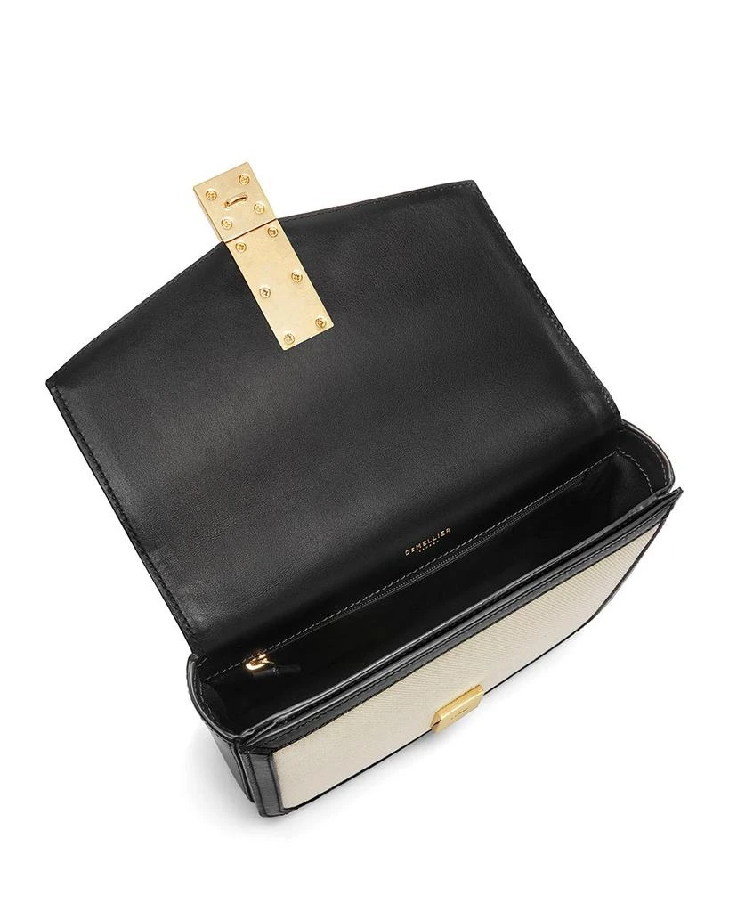 Demellier Vancouver Leather & Canvas Handbag 2