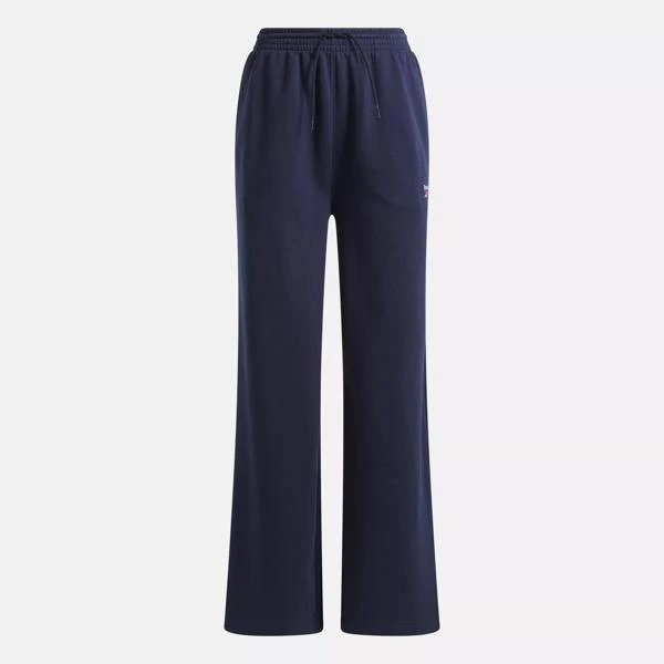 Reebok Reebok Identity Small Logo Fleece Wide Leg Pants 4