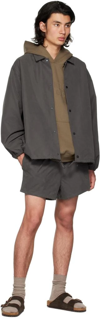 Essentials Gray Drawstring Jacket 4