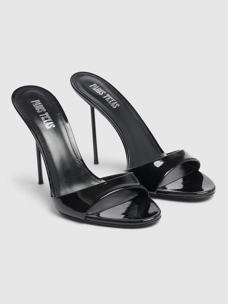 Paris Texas 105mm Lidia Patent Leather Mules 2