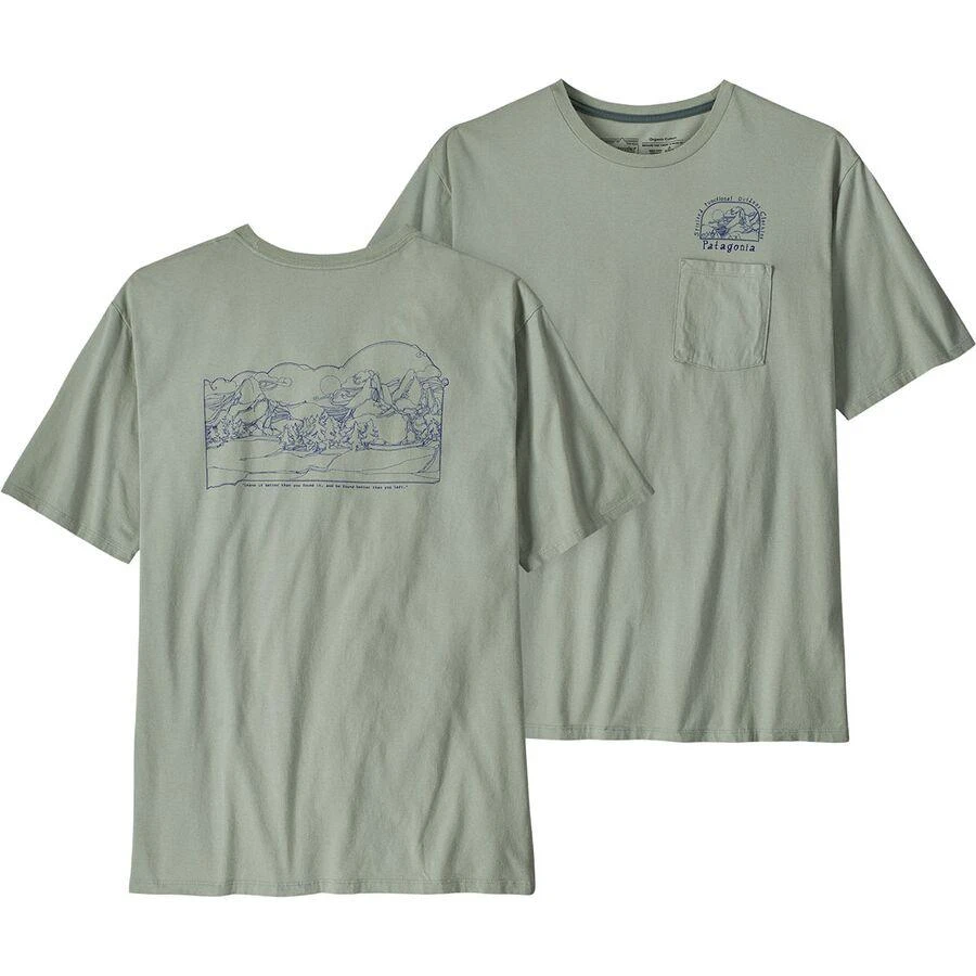 Patagonia Lost And Found Organic Pocket T-Shirt - Men's 2