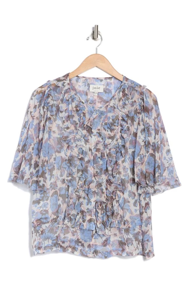 Joie Mikayla Silk Flutter Sleeve Top 3