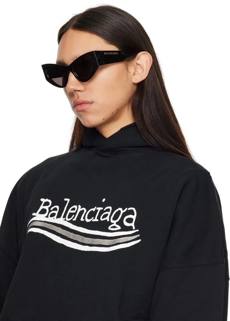 Balenciaga Black LED Frame Sunglasses 4