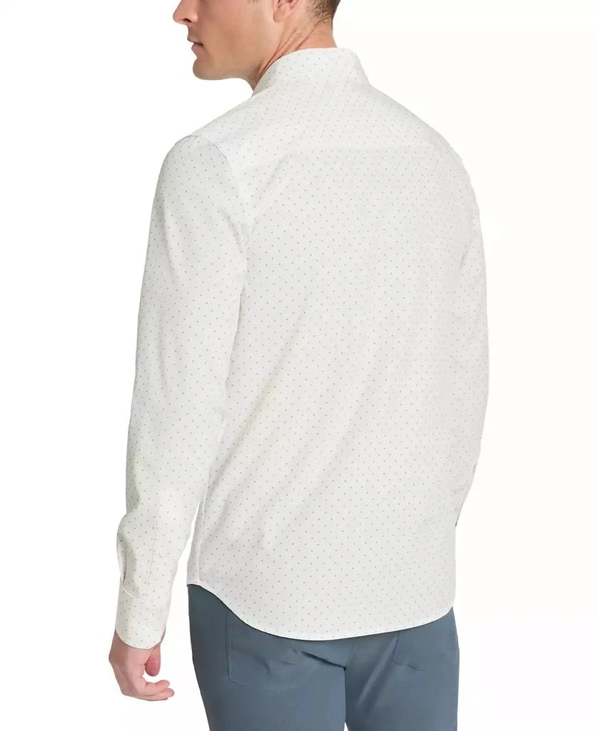 Kenneth Cole Men's Slim-Fit Performance Stretch Printed Button-Down Shirt 2