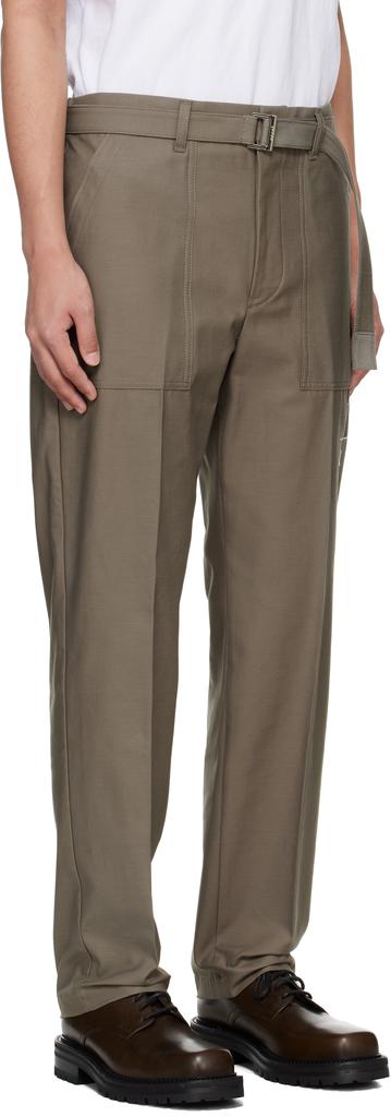 WTAPS x sacai Cotton Back Satin Pants 2