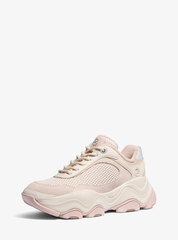 Michael Kors Atlas Mesh and Suede Trainer 2