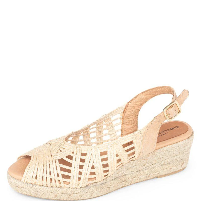 Patricia Green Willow Raffia Peep Toe Espadrille 2