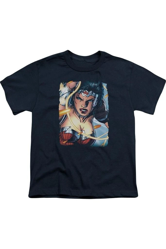 Gildan Justice League of America Scowl Short Sleeve Youth Tee / T-Shirt 1