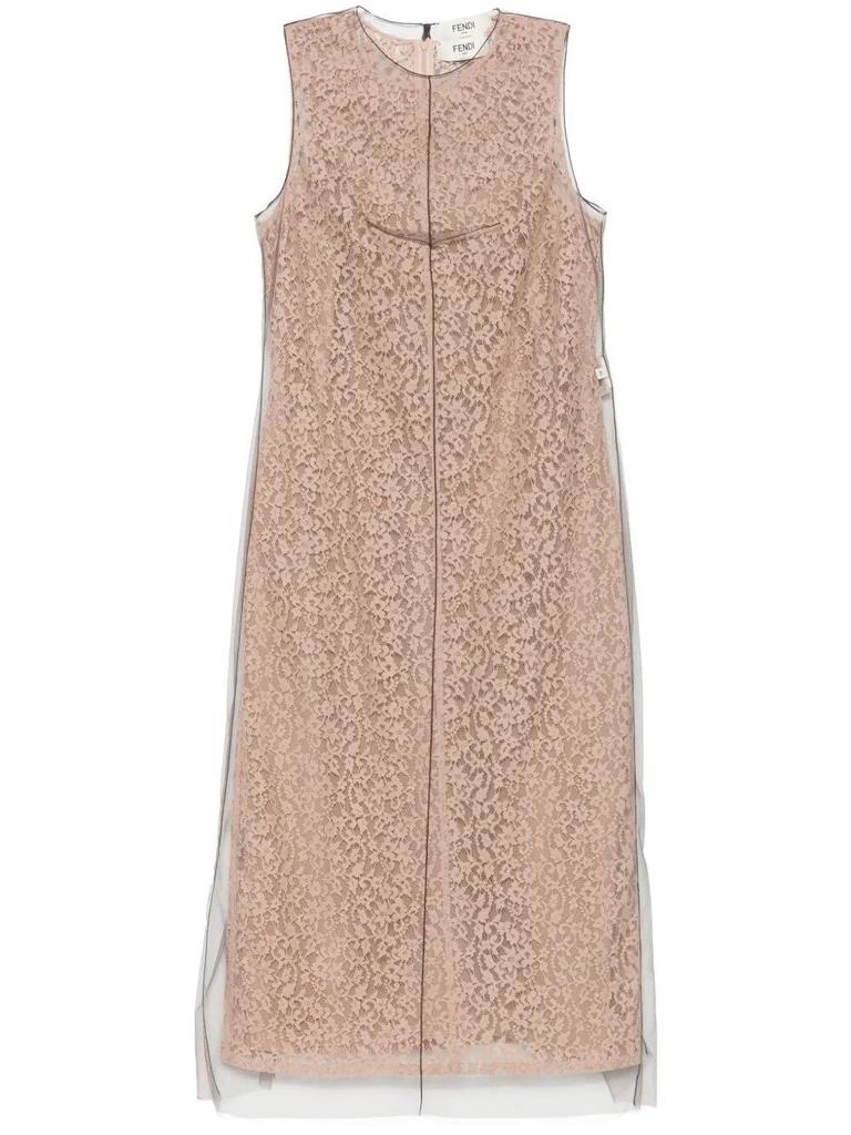 【関税&送料込】Fendi Cappuccino Wool Blend Mini Dress Fendi Cappuccino wool blend mini dress - Dresses & Skirts