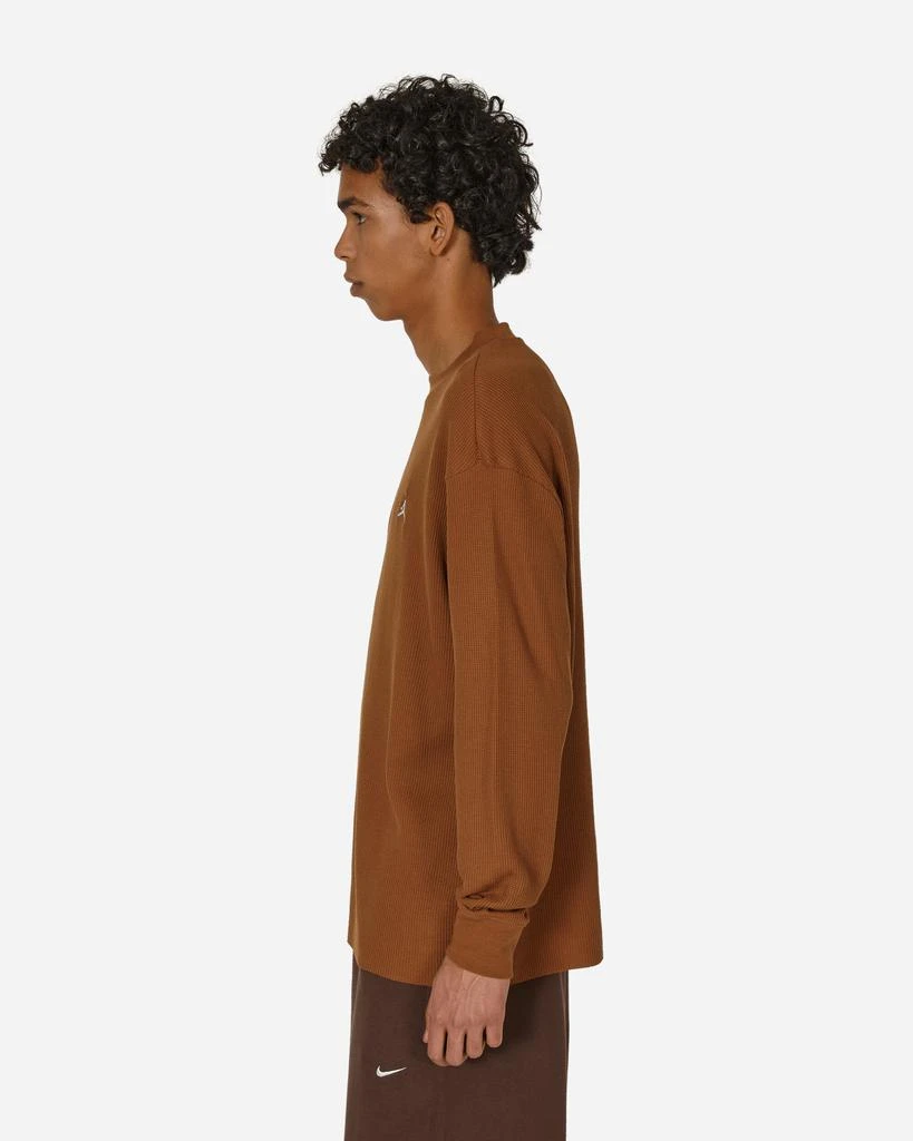 Jordan Essentials Waffle Longsleeve Top Light British Tan 2