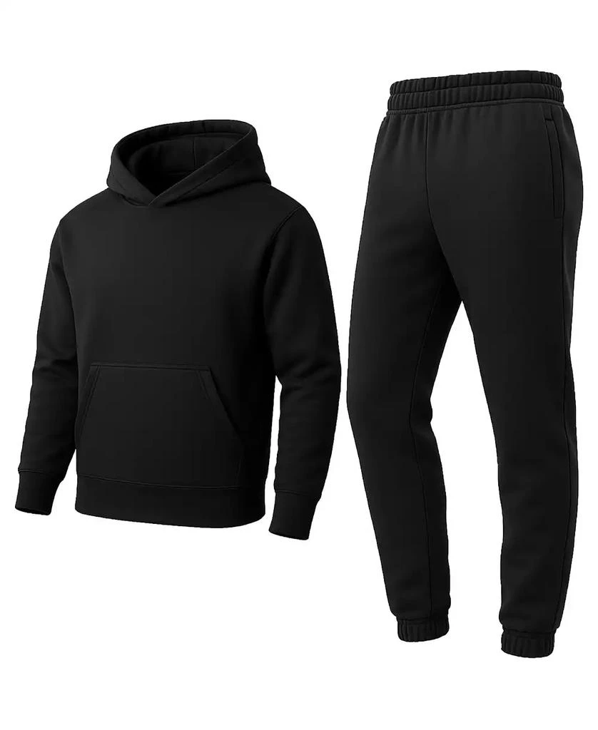 Galaxy By Harvic Men's Pull-On Hoodie and Sweatpants, 2-Piece Set 4
