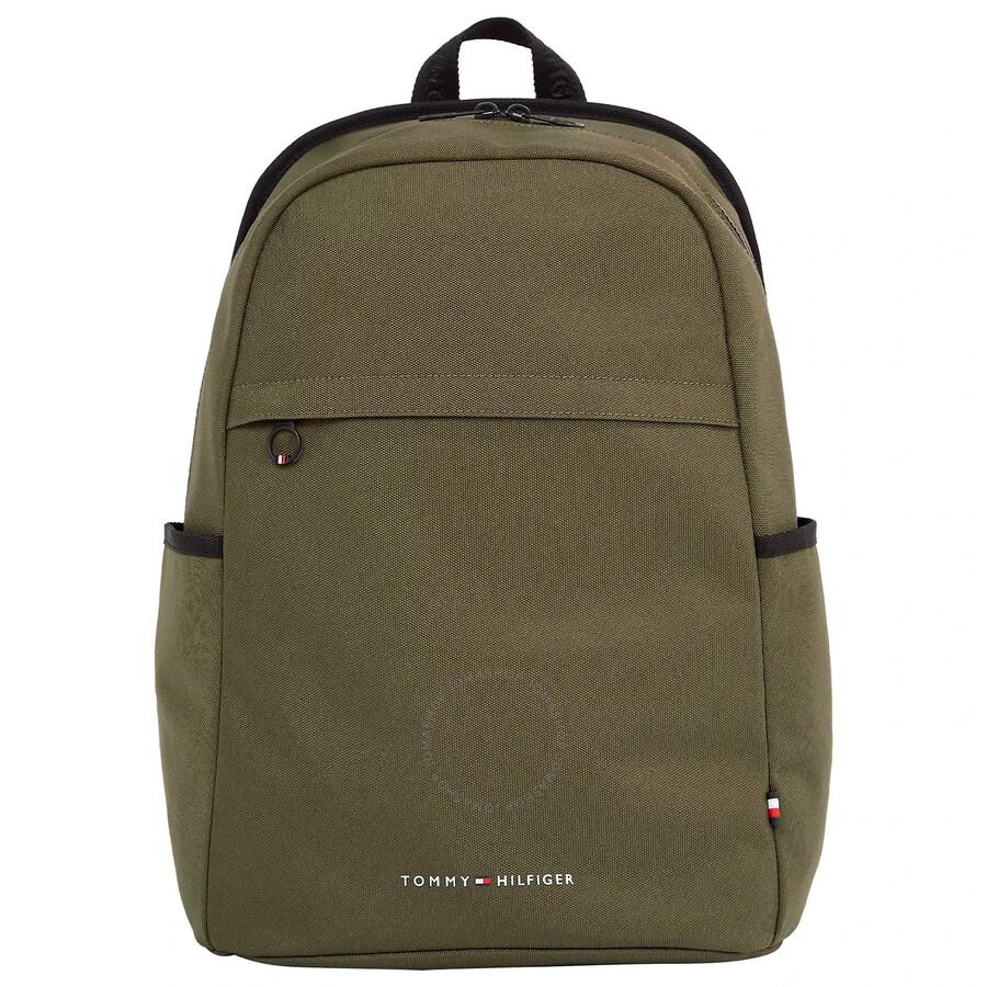 Tommy Hilfiger Tommy Hilfiger Logo Laptop Sleeve Backpack - Green