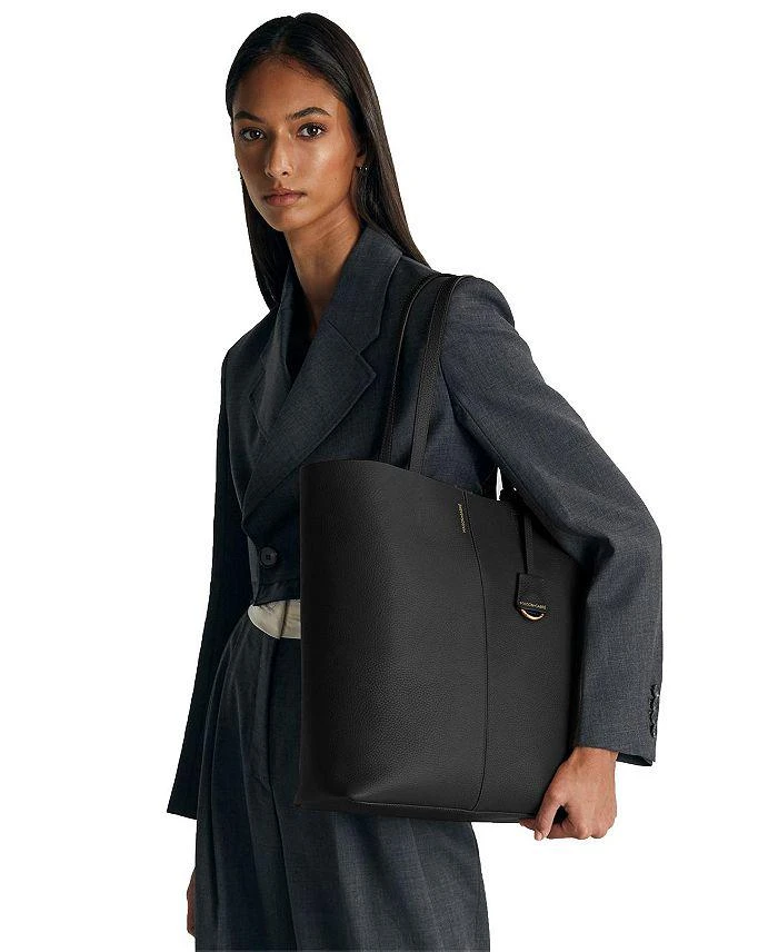 MAISON de SABRÉ Tall Leather Soft Tote Bag 2