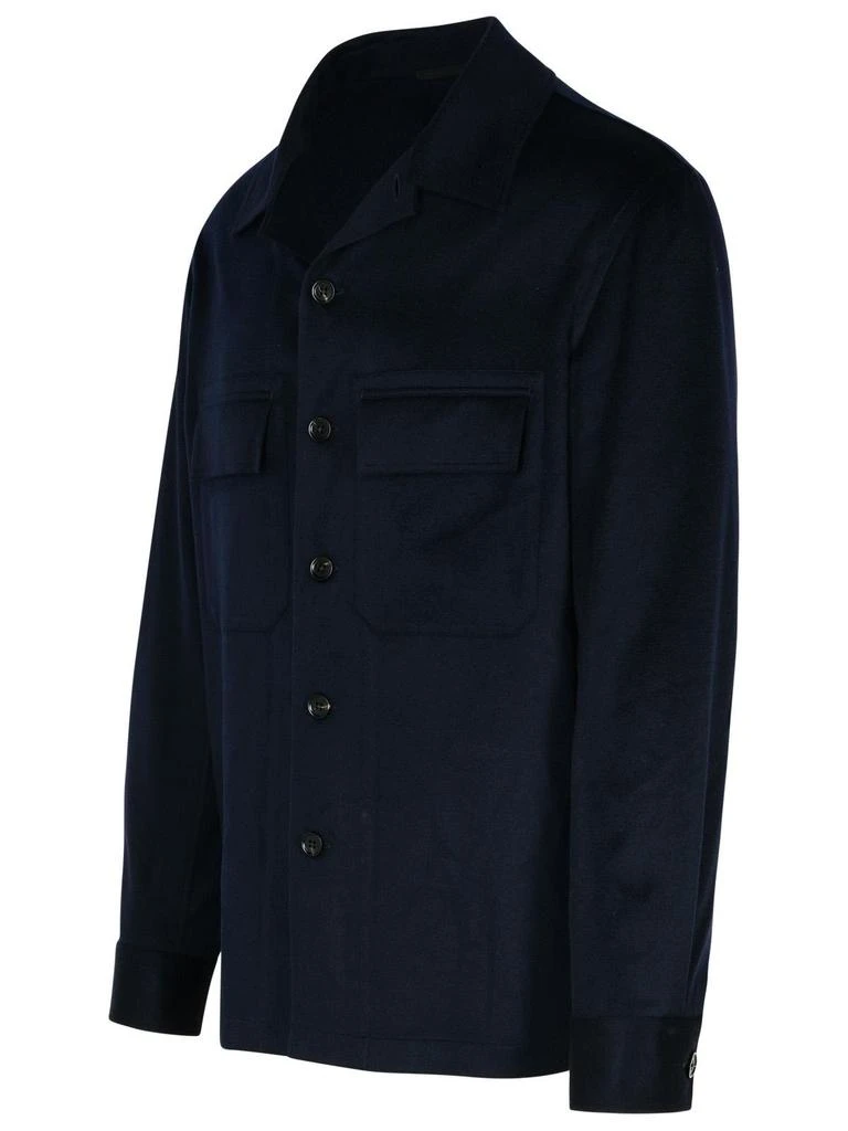 Zegna Zegna Oasi Buttoned Straight Hem Shirt 3