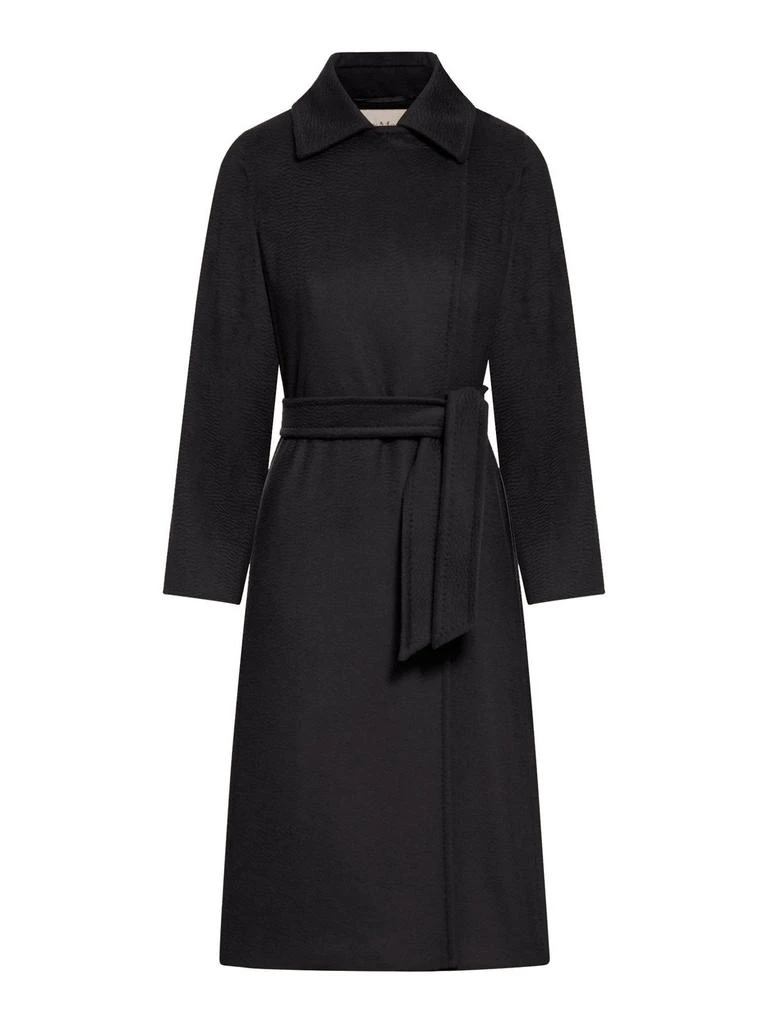 Max Mara Max Mara Manuela Tied-Waist Coat from Cettire