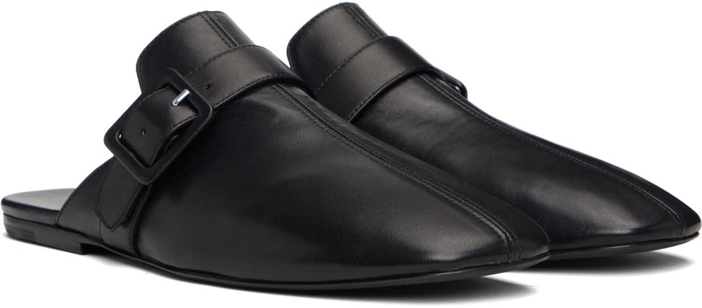 Dries Van Noten Black Leather Loafers 4