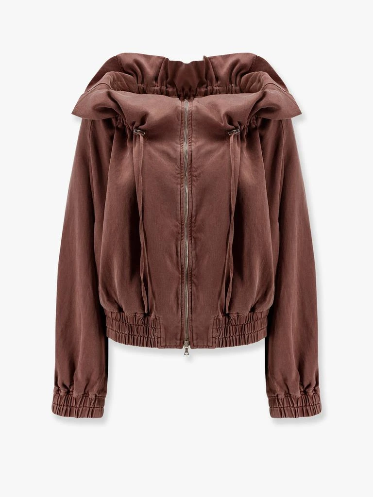 Dries Van Noten Voly cupro and cotton jacket 1