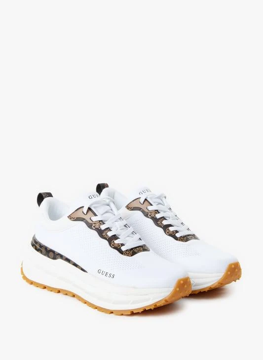 GUESS Two-tone wedge sneakers