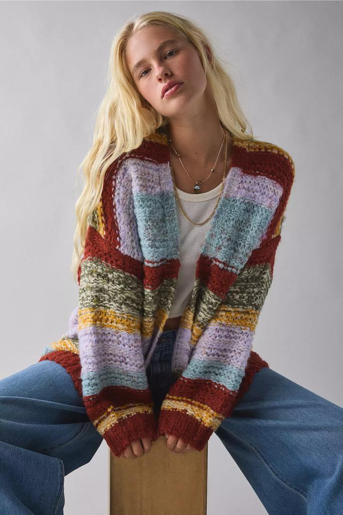 トップス DestructionDesign BigCardigan BDG Scottie Graphic Knit Zip-Up Cardigan – On Sale Now with