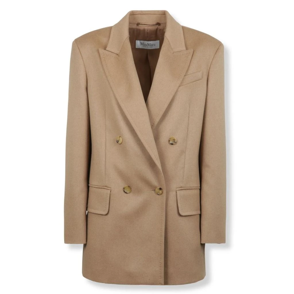 Max Mara Tailored Jacket With Structured Shoulders And Clean Finish 1